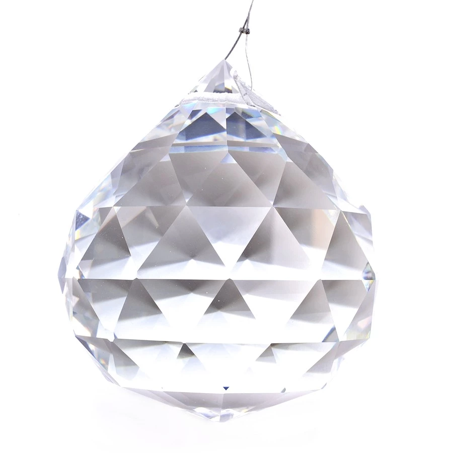 Skleněná koule krystal 6 velikostí 70 mm