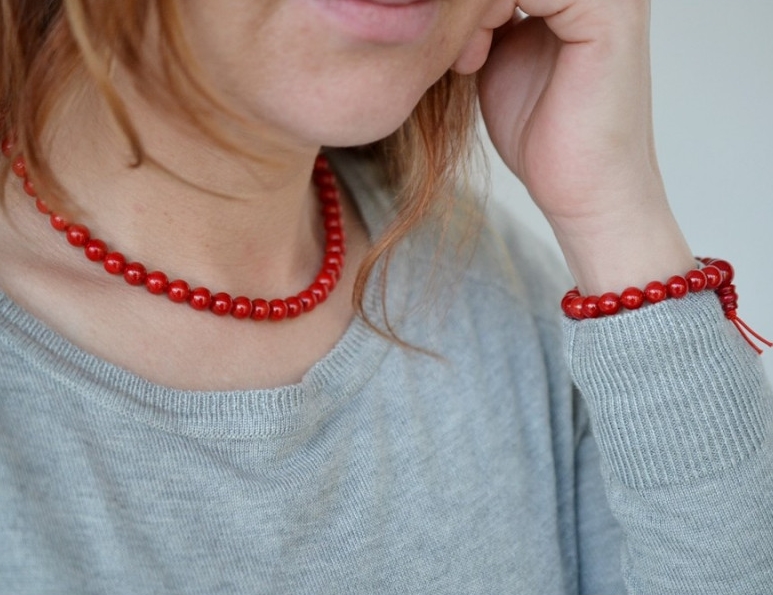 Náhrdelník z korálu