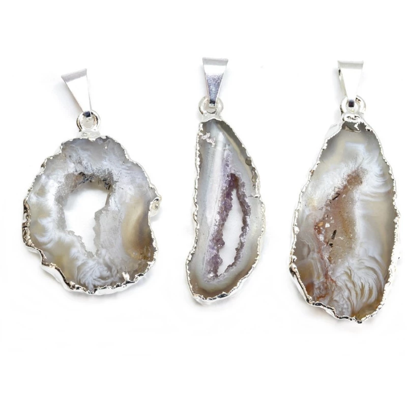 Přívěšek achát světlý